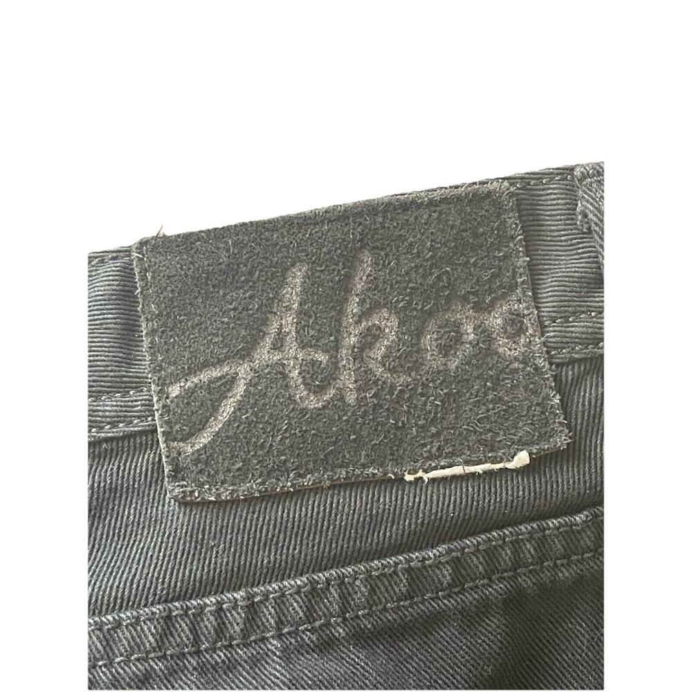 RARE AKOO BLACK DENIM JEANS SIZE 44 X 33 100%AUTHENTIC 98011 $250 - Picture 4 of 7